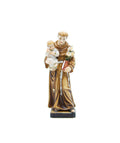 Holzfigur Heiliger Antonius mit Kind mini